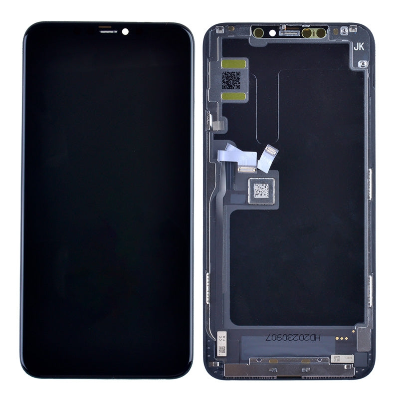 Premium Soft OLED Screen Digitizer Assembly Replacement with Portable IC for iPhone 11 Pro Max (Aftermarket Plus)