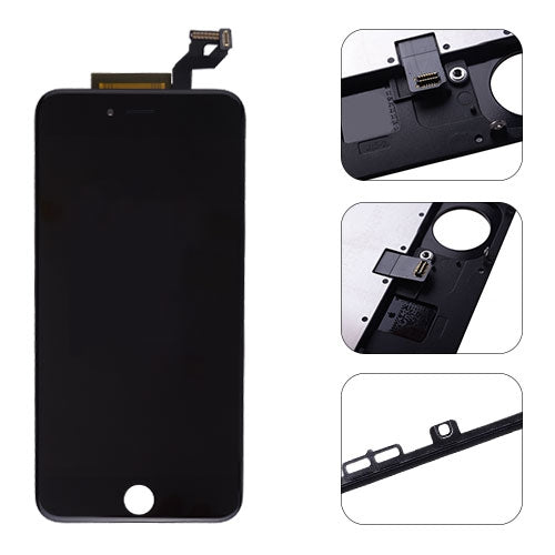 LCD with Touch Screen Digitizer Replacement for iPhone 6S Plus (Aftermarket) - Black