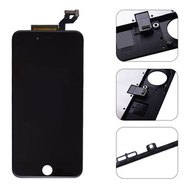 LCD with Touch Screen Digitizer Replacement for iPhone 6S Plus (Aftermarket) - Black