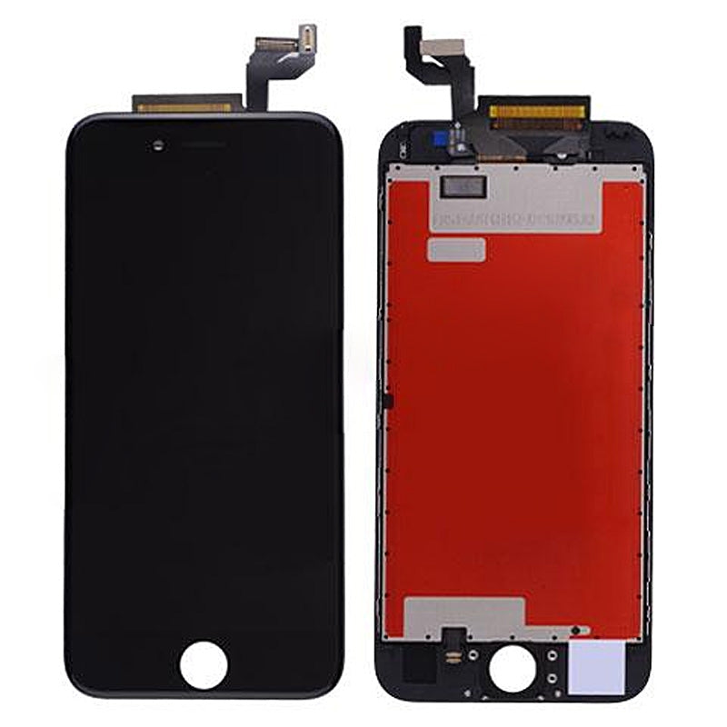 LCD Screen Display with Touch Digitizer Panel and Frame for iPhone 6S (Aftermarket) - Black