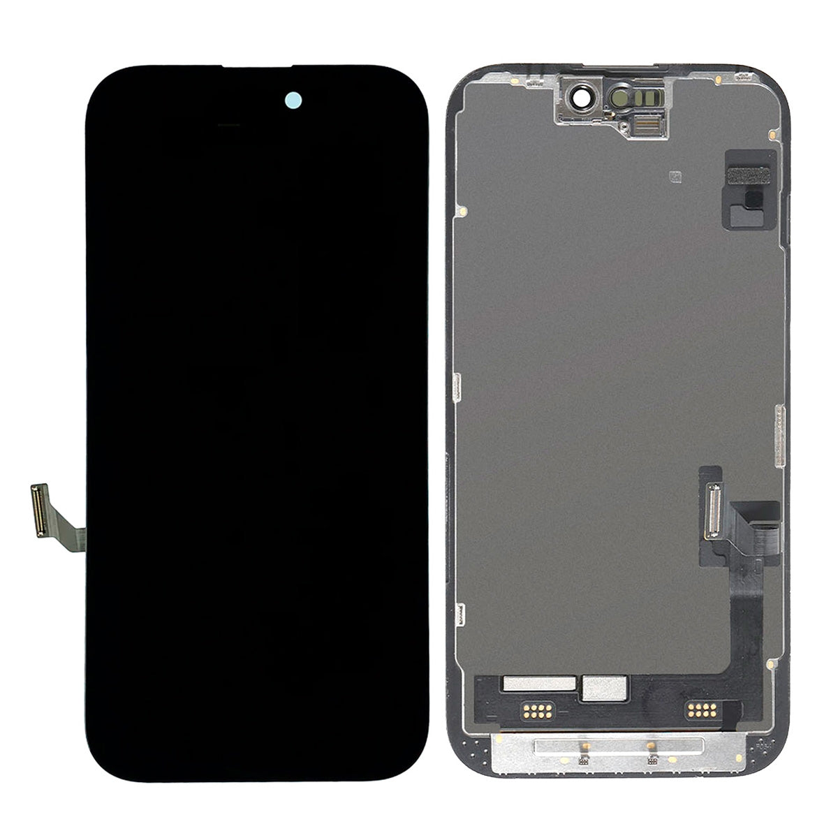 OLED Screen Digitizer Assembly With Frame for iPhone 15 Pro Replacement (High Quality)
