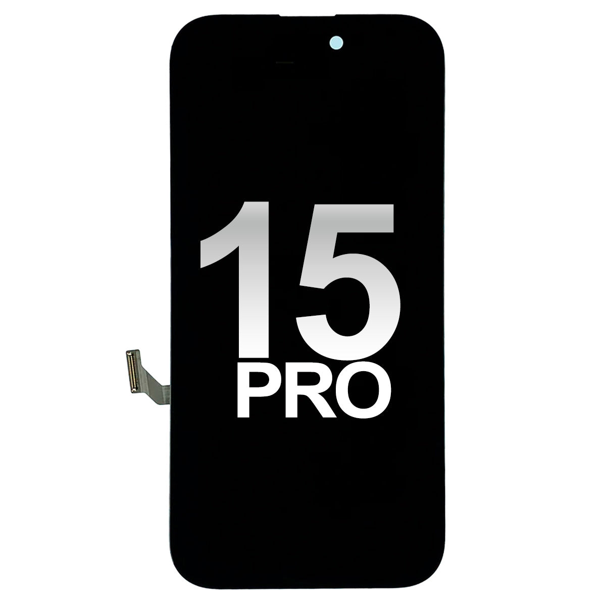 OLED Screen Digitizer Assembly With Frame for iPhone 15 Pro Replacement (High Quality)