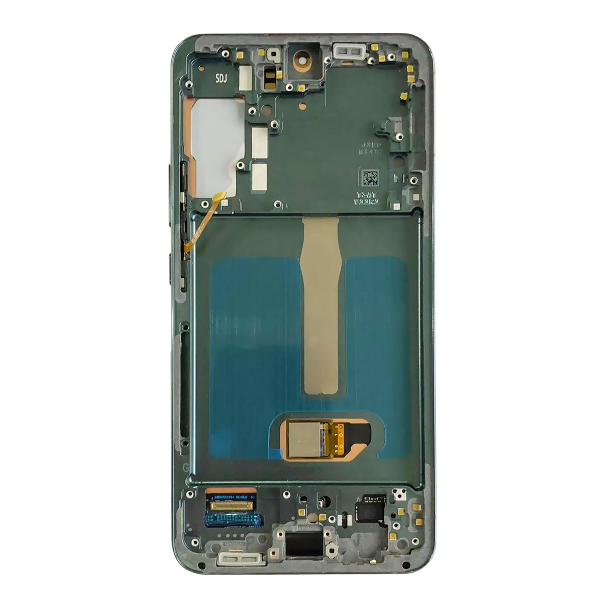 OLED Screen Digitizer Assembly with Frame for Samsung Galaxy S20 FE G780 (Premium) - Cloud Mint