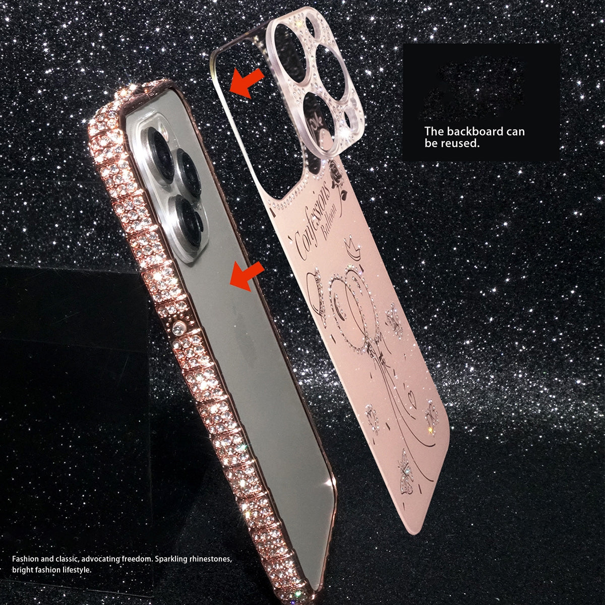 Fashion Case for iPhone 15 Pro Max - Silver