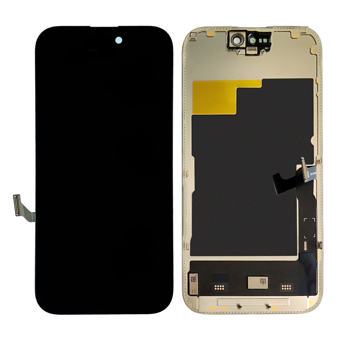 Premium Soft OLED Screen Digitizer Assembly With Portable IC for iPhone 15 Pro (120HZ)