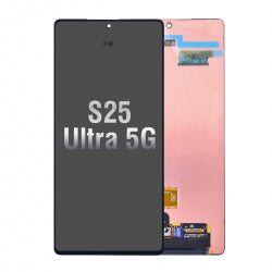 OLED Screen Digitizer Assembly with Frame for Samsung Galaxy S25 Ultra 5G S938 (for America Version)(Premium) - Titanium Black/ Titanium Gray...