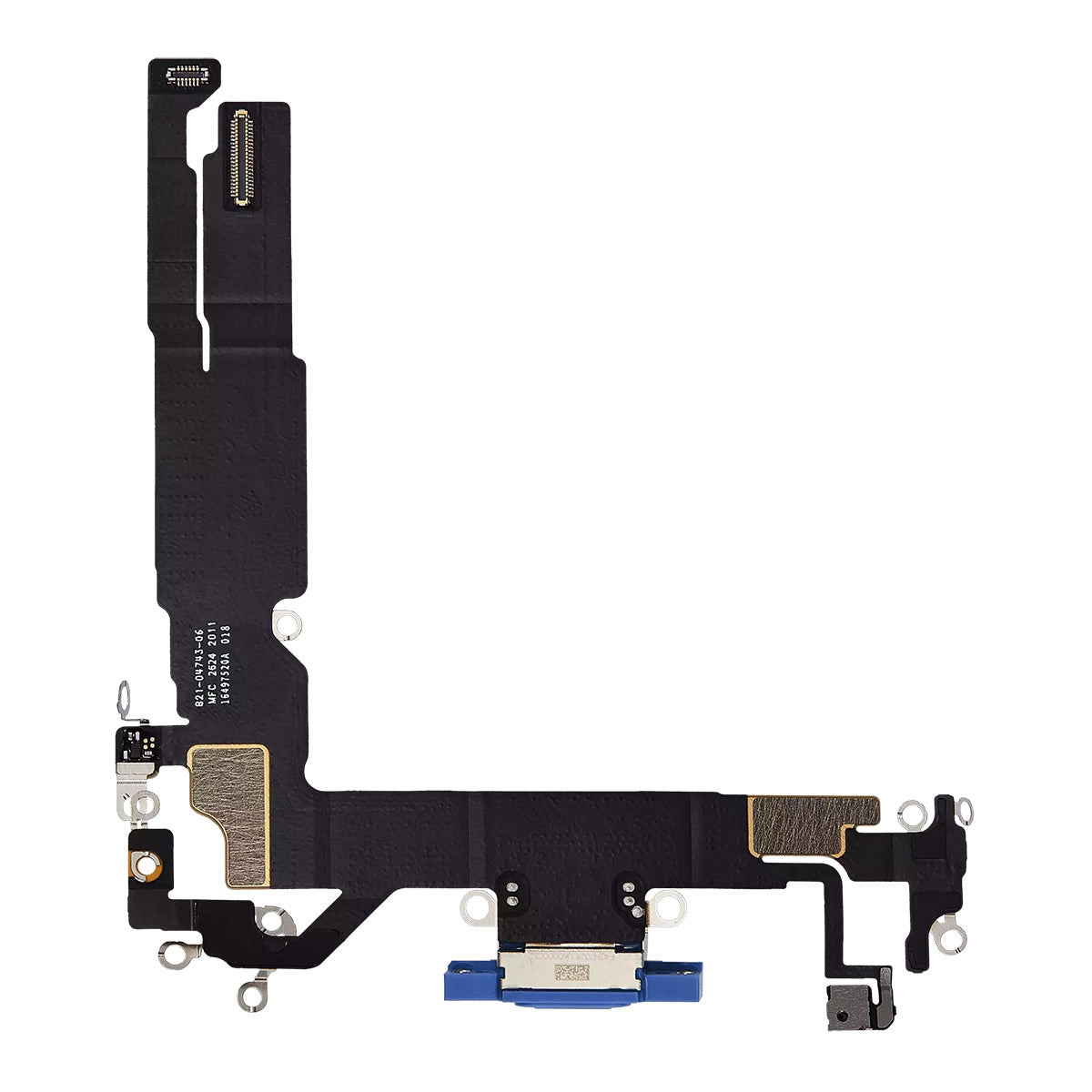 Charging Port with Flex Cable for iPhone 16 - Ultramarine