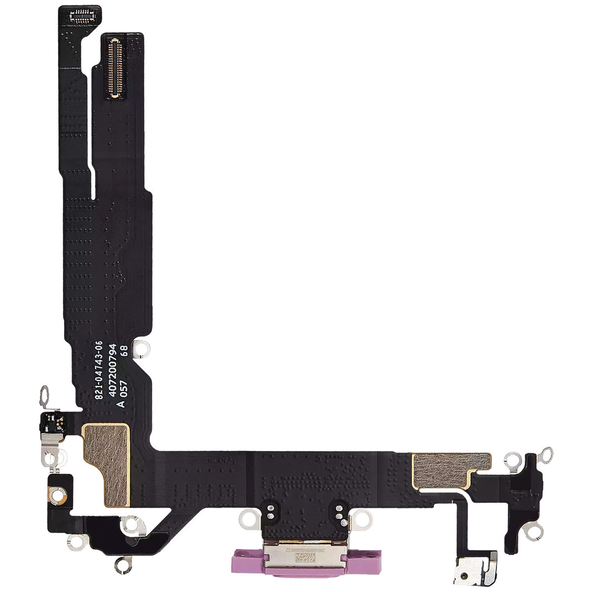Charging Port with Flex Cable for iPhone 16 - Pink