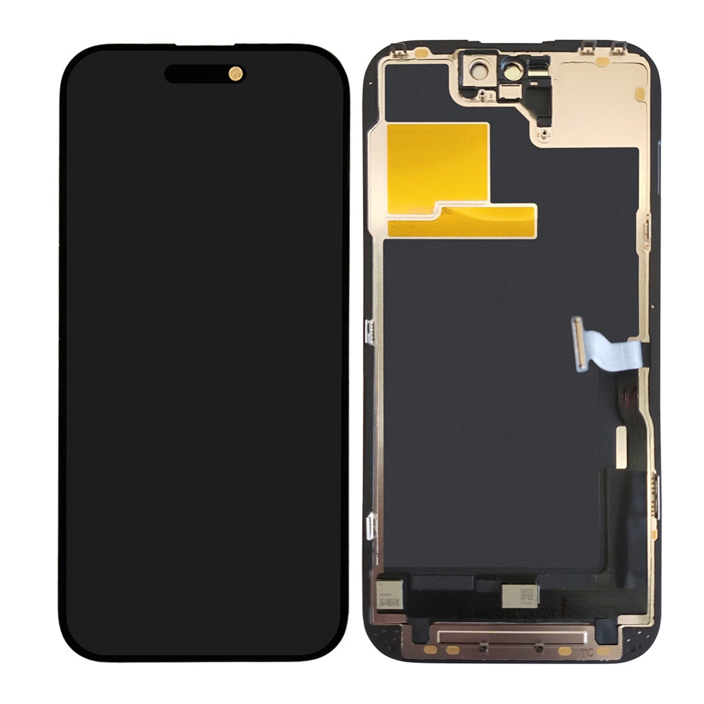 LCD Screen Digitizer Assembly Replacement With Portable IC for iPhone 14 Pro (Incell/ 90HZ)