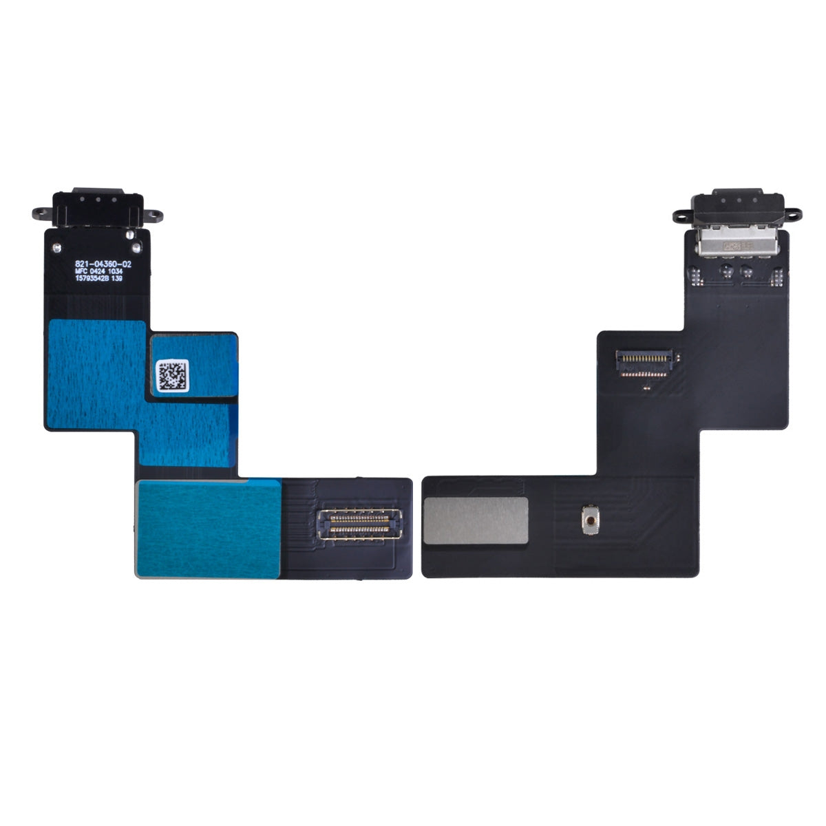 Charging Port with Flex Cable for iPad Air 13 (2024) - Space Gray