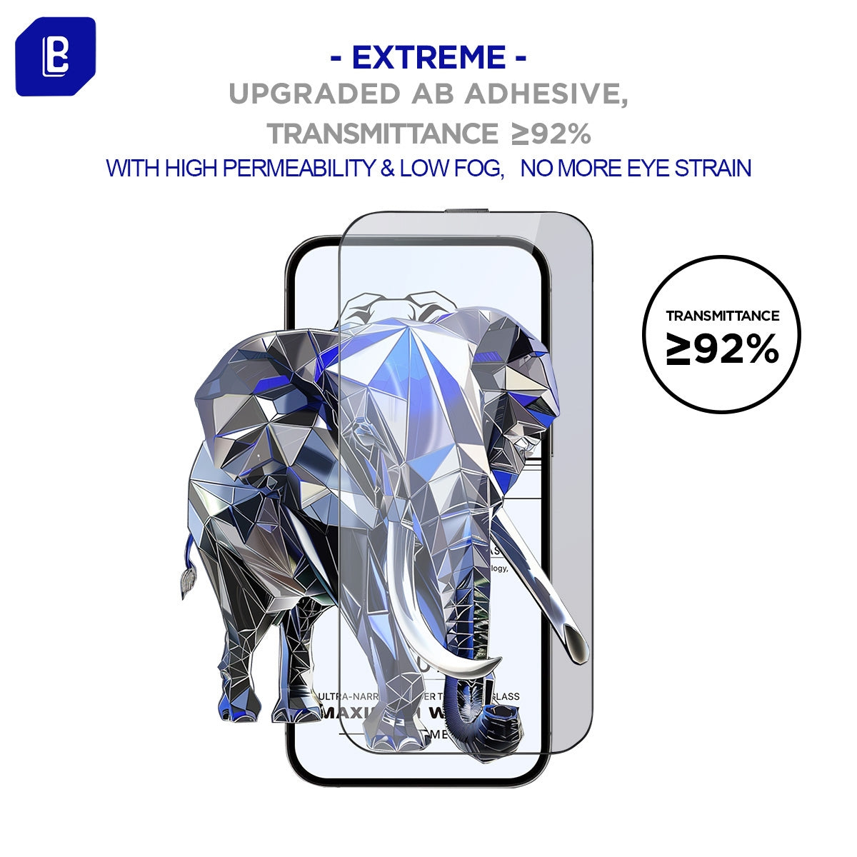 New Upgrade - iPhone 16e/ 14/ 13/ 13 Pro Screen Protector - HD Transparent Film, Ultimate Display Protection, Crystal Clear, Easy to Install, Premium Quality (...