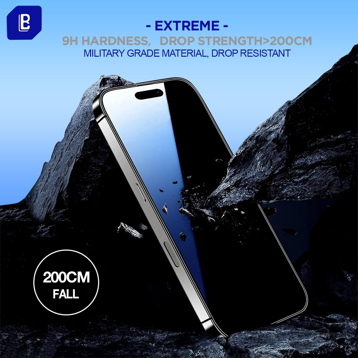 New Upgrade - iPhone 15 Pro Screen Protector - HD Transparent Film, Ultimate Display Protection, Crystal Clear, Easy to Install, Premium Quality (Retail Packag...