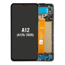 LCD Screen Digitizer Assembly for Samsung Galaxy A12 (2020) A125 - Black