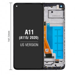 LCD Screen Digitizer Assembly for Samsung Galaxy A11(2020) A115U (for America Version) (Size 159.5mm) - Black