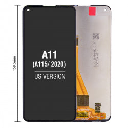 LCD Screen Digitizer Assembly for Samsung Galaxy A11(2020) A115U (for America Version) (Size 159.5mm) - Black