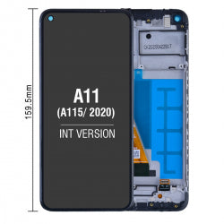 LCD Screen Digitizer Assembly for Samsung Galaxy A11(2020) A115U (for America Version) (Size 159.5mm) - Black