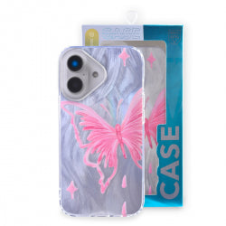 Compatible with iPhone 16 Plus Shiny Crystal Diamond Phone Case, 3D Luxury Lip Makeup (with Mirror) Shiny Crystal Rhinestone Lipstick Case for Girls Women Chil...