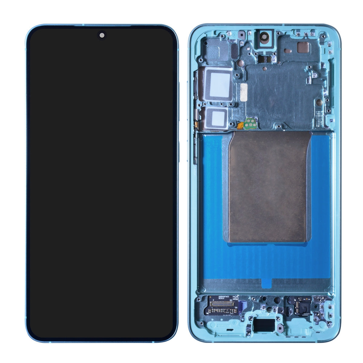 OLED Screen Digitizer Assembly with Frame for Samsung Galaxy S25 Plus 5G S936 (for America Version)(Premium) - Mint