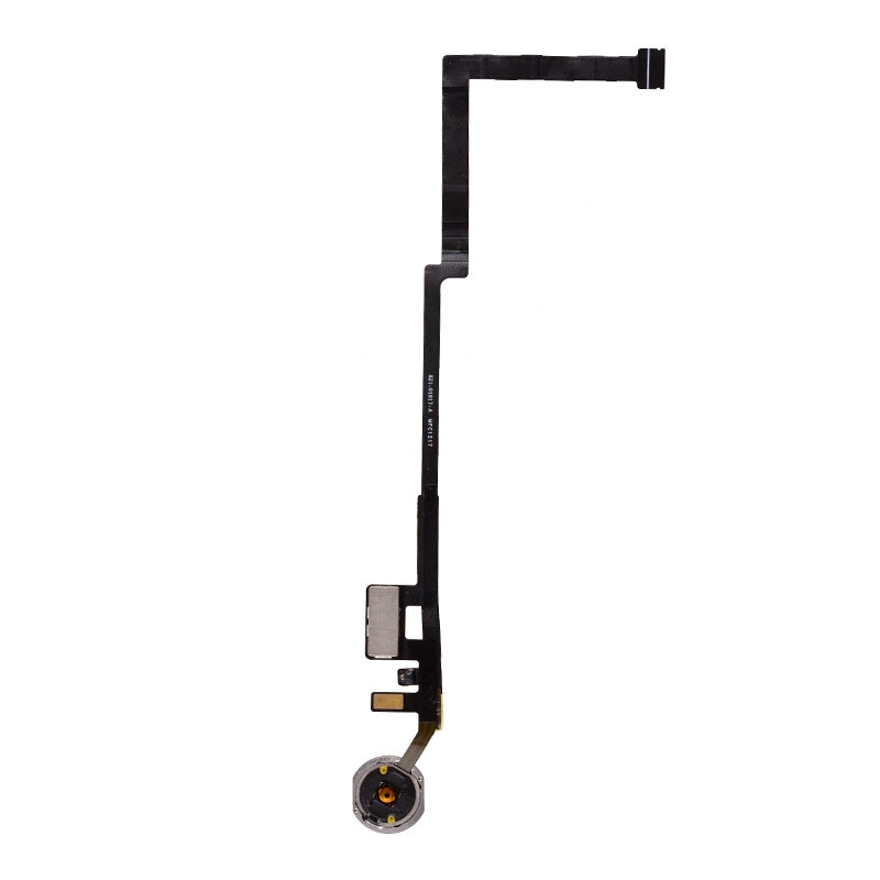 Home Button Connector with Flex Cable Ribbon for iPad 5 (2017)/ iPad 6 (2018) - Black