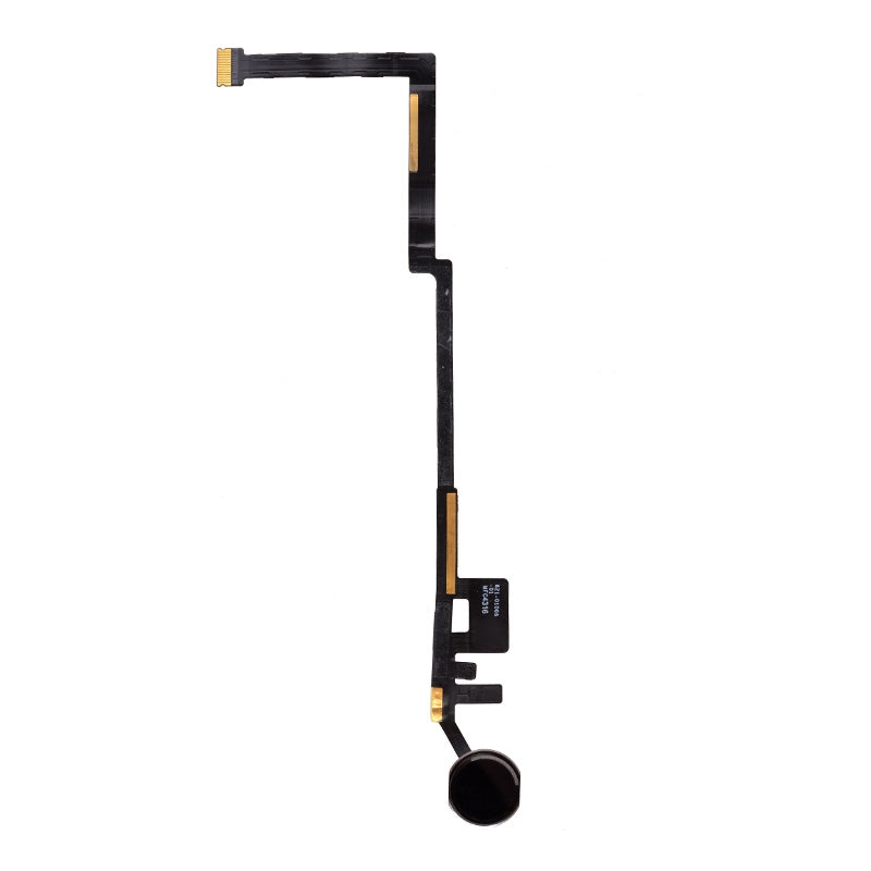 Home Button Connector with Flex Cable Ribbon for iPad 5 (2017)/ iPad 6 (2018) - Black