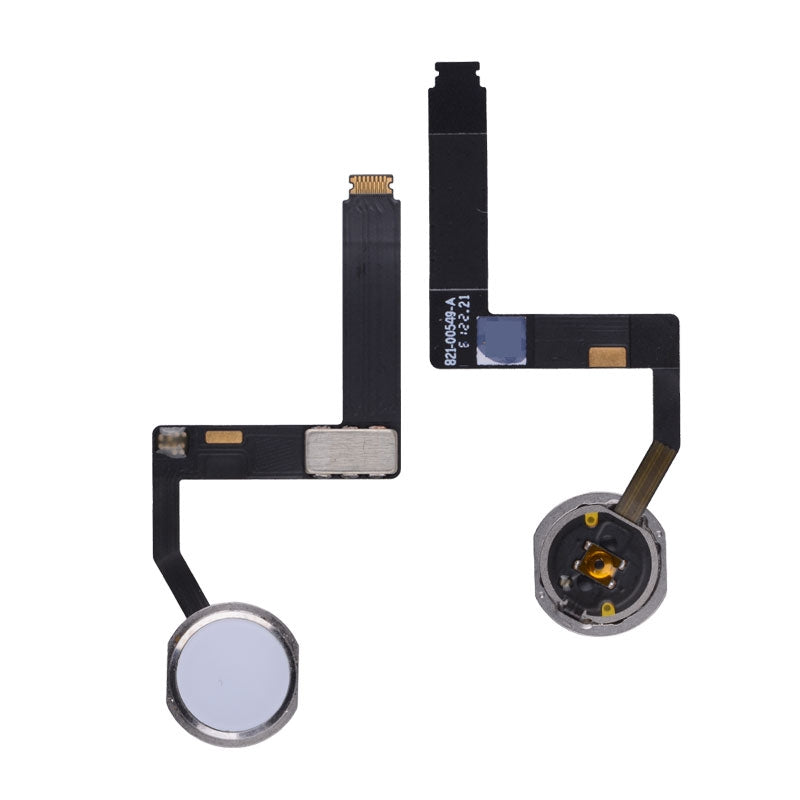 Home Button with Flex Cable Ribbon and Home Button Connector for iPad Pro (9.7inches) - White