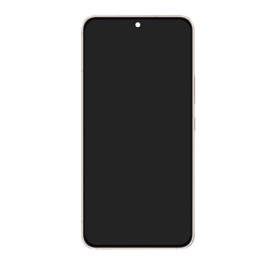 OLED Screen Digitizer Assembly with Frame for Samsung Galaxy S22 5G S901 (for America Version)(Premium) - Pink Gold