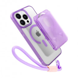 iPhone 16 Plus TPU Magnetic Imitation Original Bright Case - Dark Purple