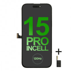 Magnetic Soft Phone Case for iPhone 15 Pro - Silver