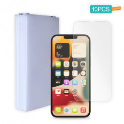 Matte Tempered Glass Screen Protector for iPhone 13 Pro Max (Retail Packaging) - Black