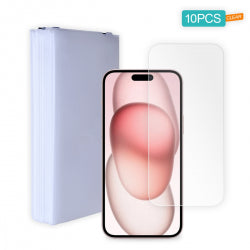 Full Cover Privacy Tempered Glass Screen Protector for iPhone 15 Plus/ 16 Plus (6.7 inches) (Retail Packaging)