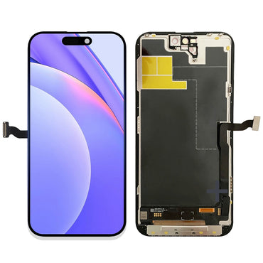 Premium Hard OLED Screen Digitizer Assembly Replacement with Portable IC for iPhone 14 Pro Max (90HZ)