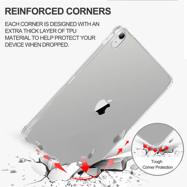 Slim TPU Case for iPad 10.9 inch 10th Generation 2022 – Clear