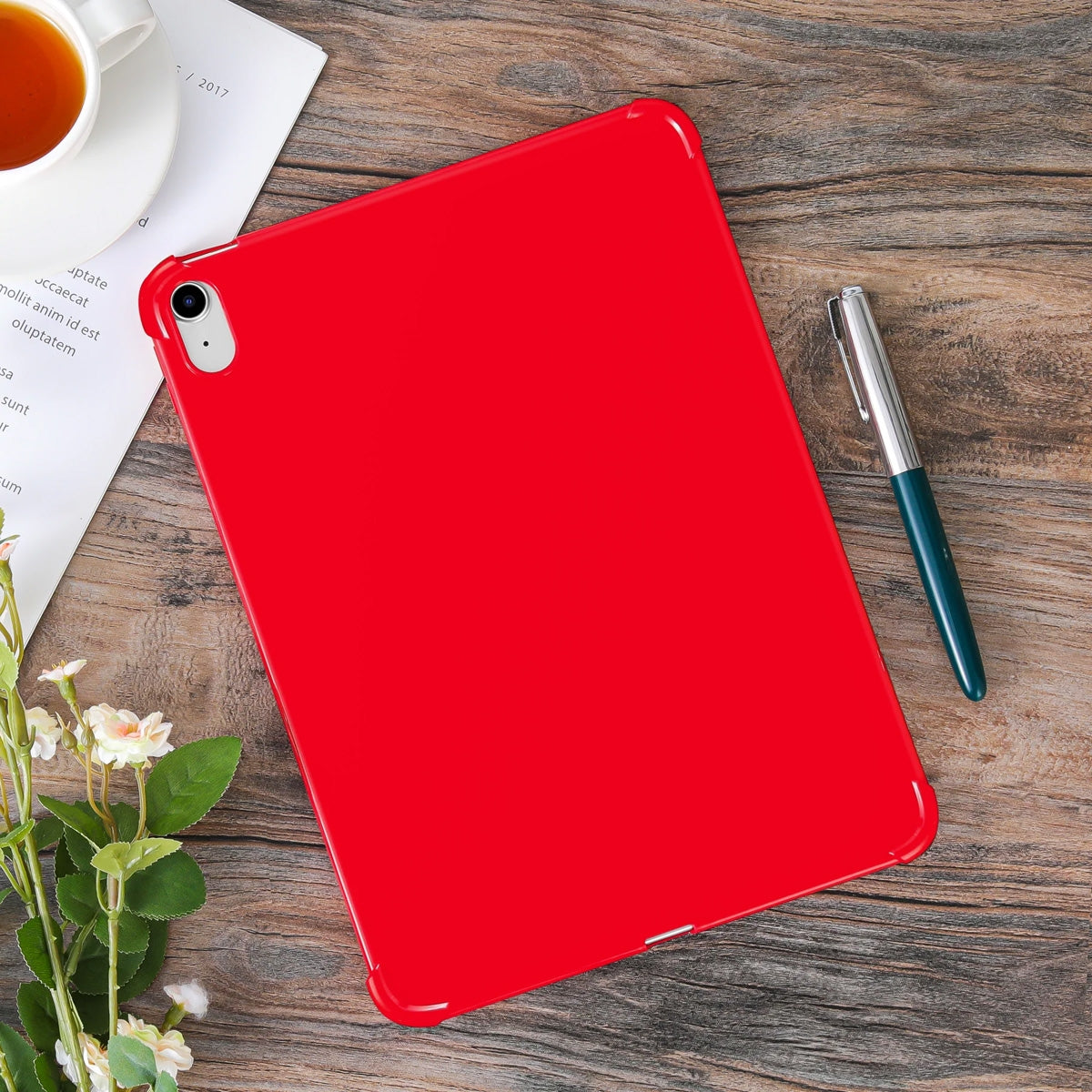 Slim TPU Case for iPad 10.9 inch 10th Generation 2022 - Red