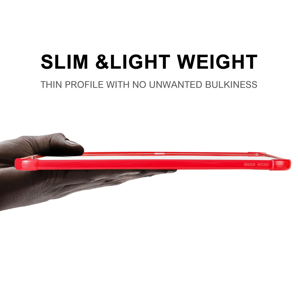 Slim TPU Case for iPad 10.9 inch 10th Generation 2022 - Red