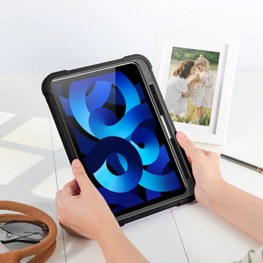 iPad 10.9 10th Gen Heavy Duty Shockproof Case – Black