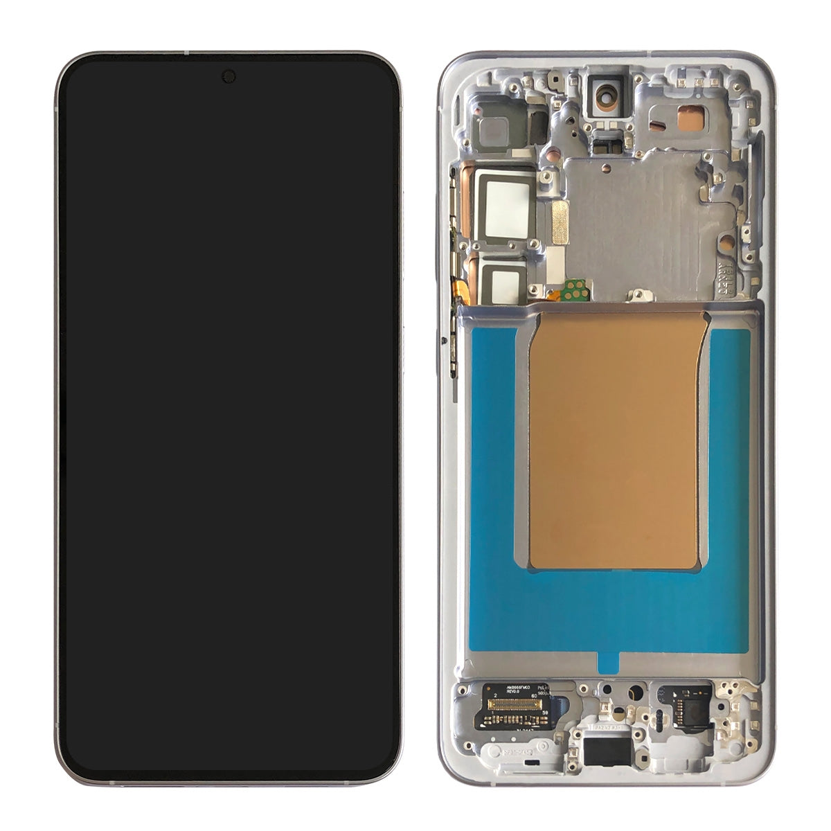 OLED Screen Digitizer Assembly with Frame for Samsung Galaxy S25 Plus 5G S936 (for America Version)(Premium) - Icy Blue