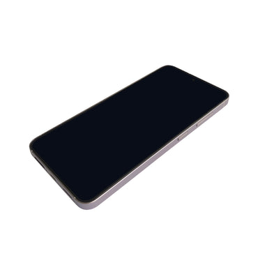 OLED Screen Digitizer Assembly with Frame for Samsung Galaxy S25 5G S931 (for America Version)(Premium) - Silver Shadow