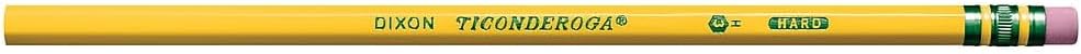 Dixon Ticonderoga Pencils, #3 Hard, 6 Dozen (13883)