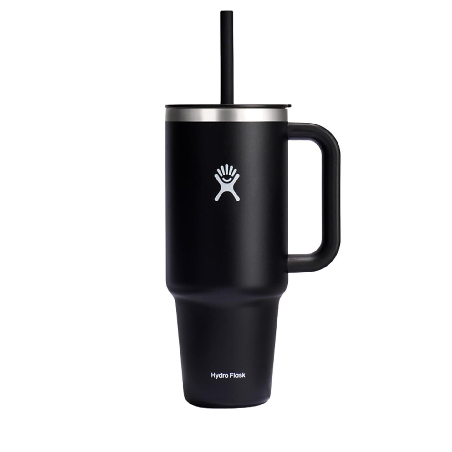 Hydro Flask 32 Oz Travel Tumbler with Handle, Lid and Straw - Insulated Stainless Steel in Holiday Punch