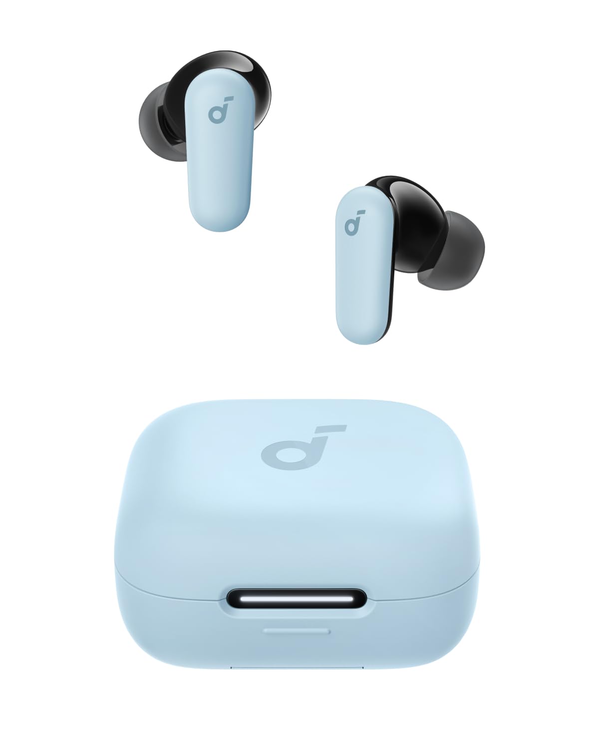 Soundcore P30i by Anker Noise Cancelling Earbuds, Strong and Smart Noise Cancelling, Powerful Bass, 45H Playtime, 2-in-1 Case and Phone Stand, IP54, Wireless Earbuds, Bluetooth 5.4 (Green)