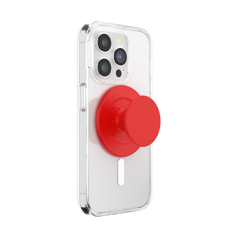 PopSockets Phone Grip with Expanding Kickstand, Adhesive Grip - Black