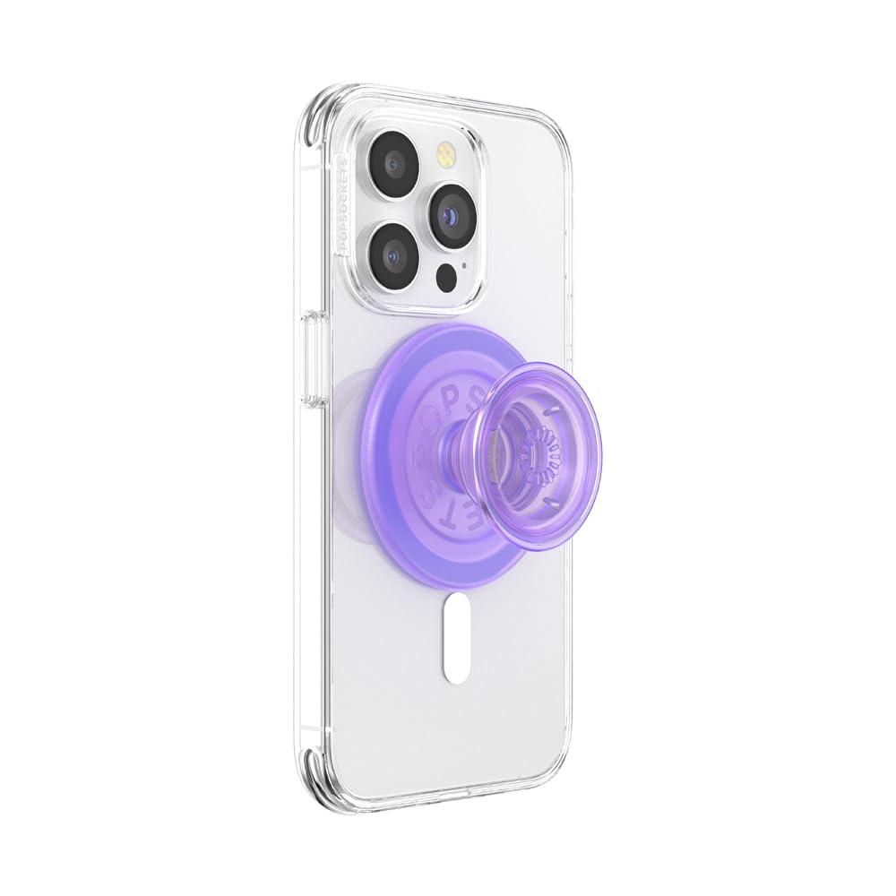 PopSockets Phone Grip with Expanding Kickstand, Adhesive Grip - Black