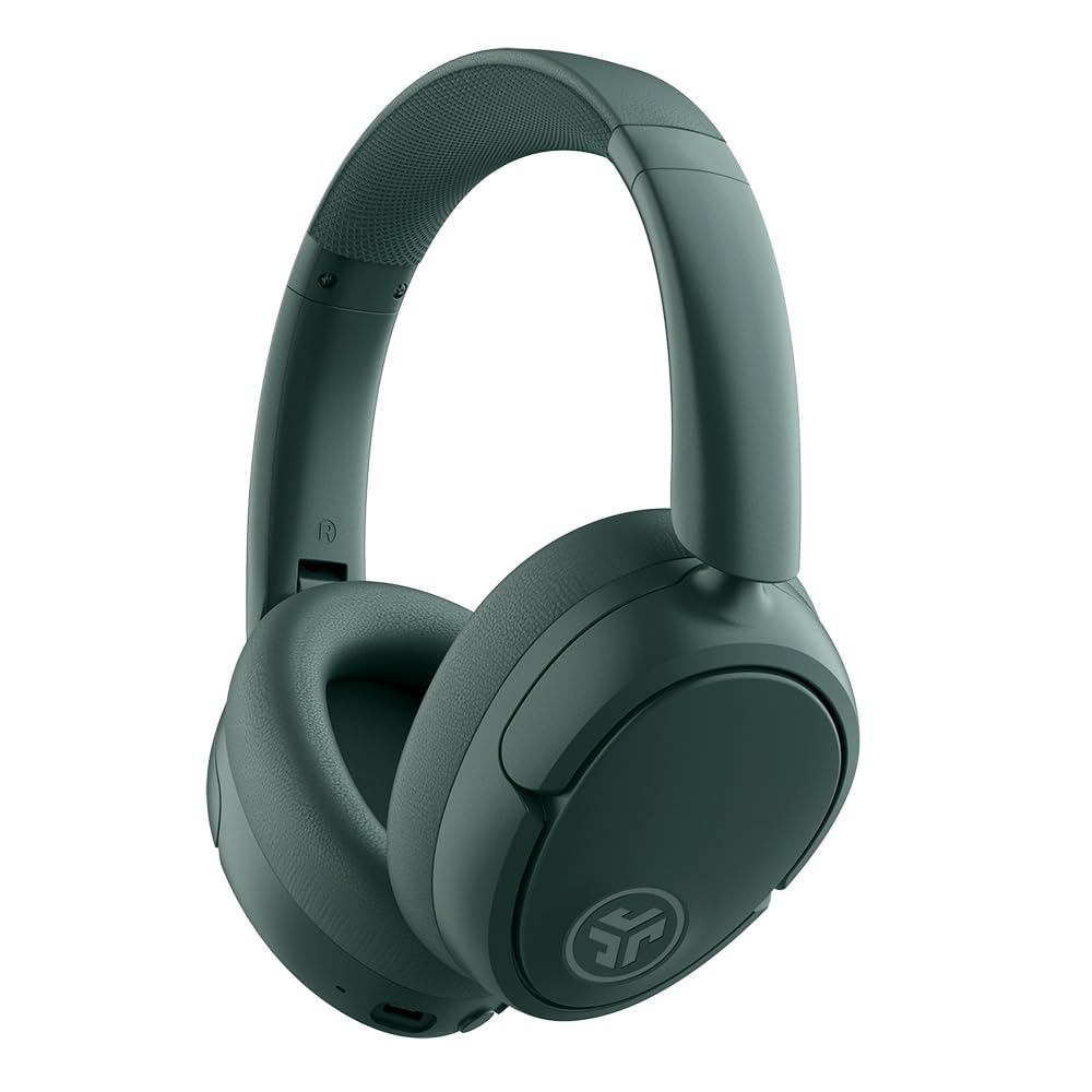 JLab JBuds Lux ANC Wireless Headphones, Mauve, Hybrid Active Noise Cancelling, Customizable Sound, Spatial Audio Compatible, Premium Over-Ear Bluetooth Headset