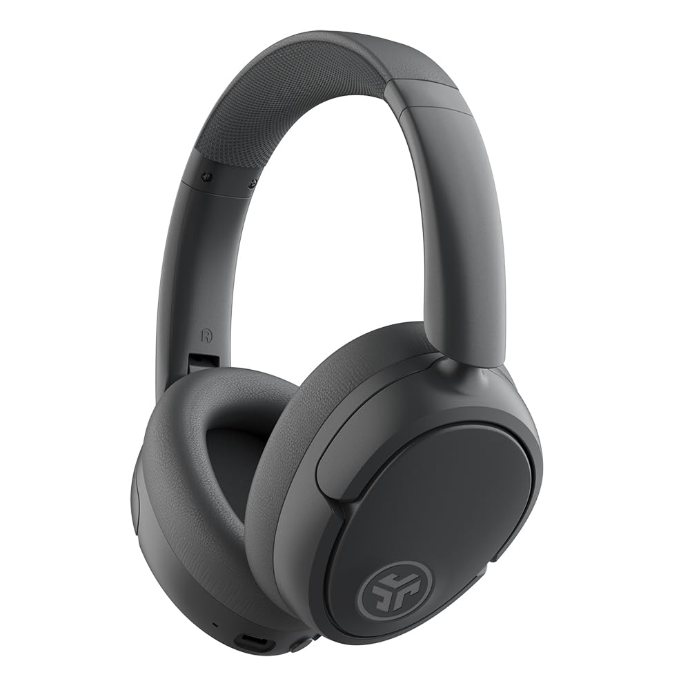 JLab JBuds Lux ANC Wireless Headphones, Mauve, Hybrid Active Noise Cancelling, Customizable Sound, Spatial Audio Compatible, Premium Over-Ear Bluetooth Headset