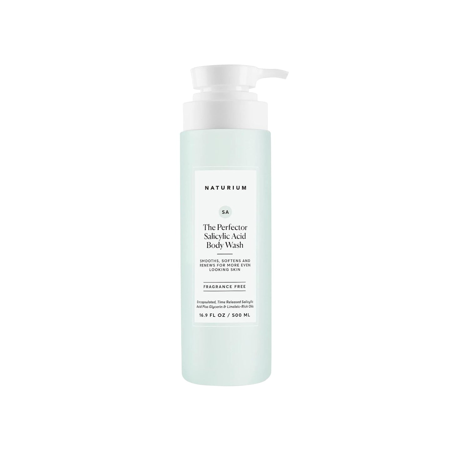 Naturium The Smoother Glycolic Acid Exfoliating Body Wash, Soft & Smoothing Cleanser, 16.9 oz
