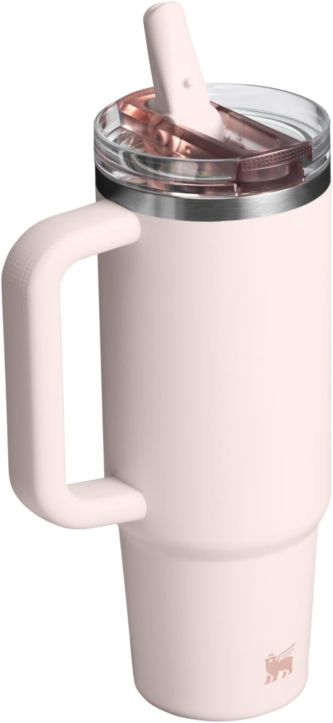 STANLEY Quencher ProTour Flip Straw Tumbler with Leakproof Lid | Built-In Straw & Handle | Cupholder Compatible for Travel | Insulated Stainless Steel Cup | BPA-Free