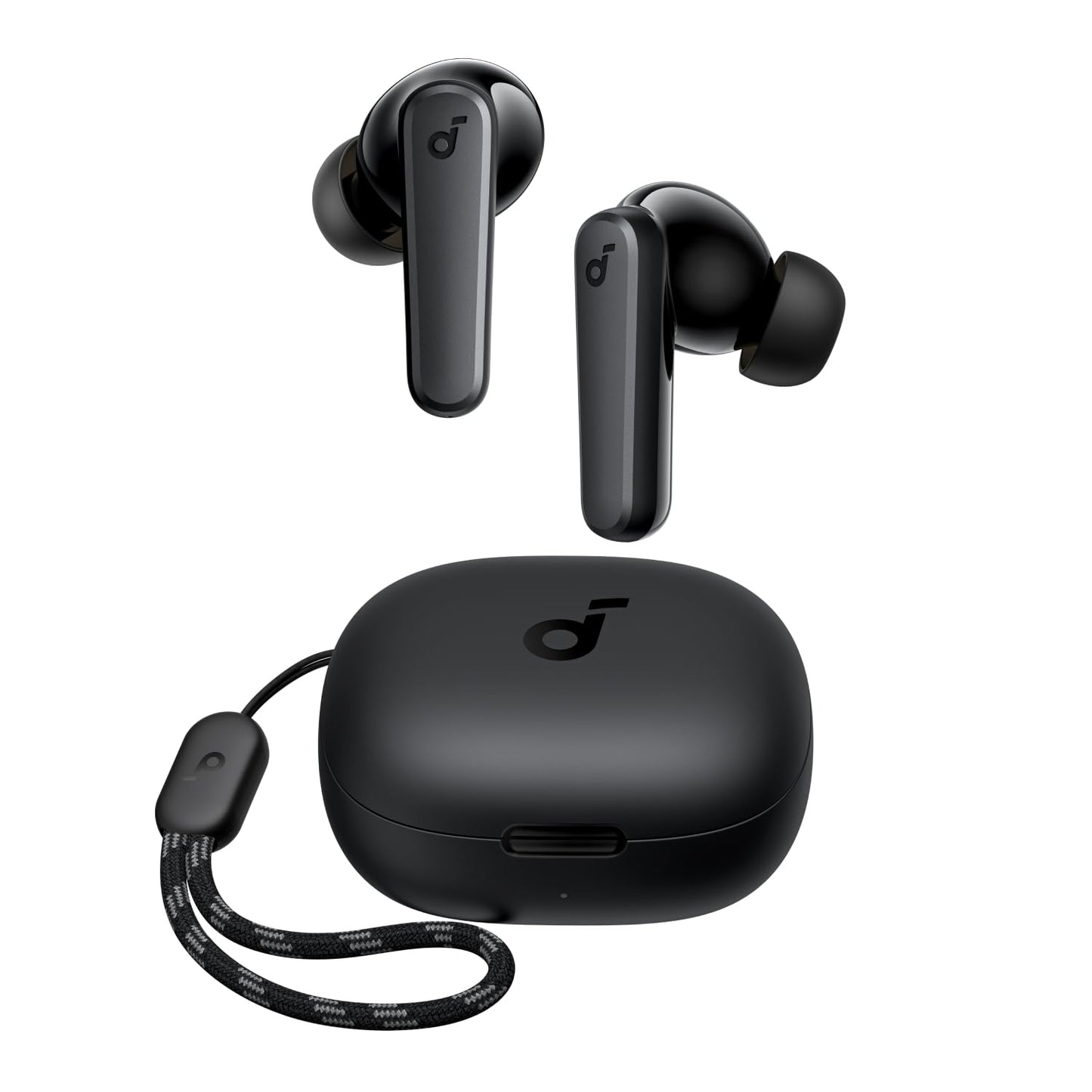 Soundcore by Anker P20i True Wireless Earbuds, 10mm Drivers with Big Bass, Bluetooth 5.3, 30H Long Playtime, Water-Resistant, 2 Mics for AI Clear Calls, 22 Preset EQs, Customization (White)