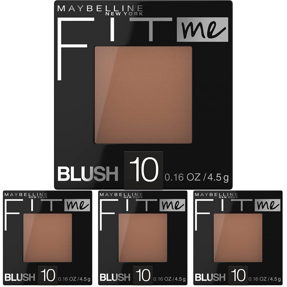 Maybelline Fit Me Blush, Lightweight, Smooth, Blendable, Long-lasting All-Day Face Enhancing Makeup Color, Pink, 1 Count