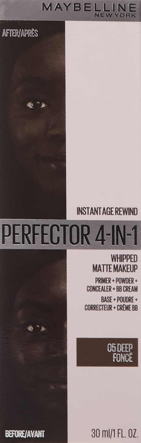 Maybelline Instant Age Rewind Instant Perfector 4-In-1 Matte Makeup, 01 Light, 1 Count