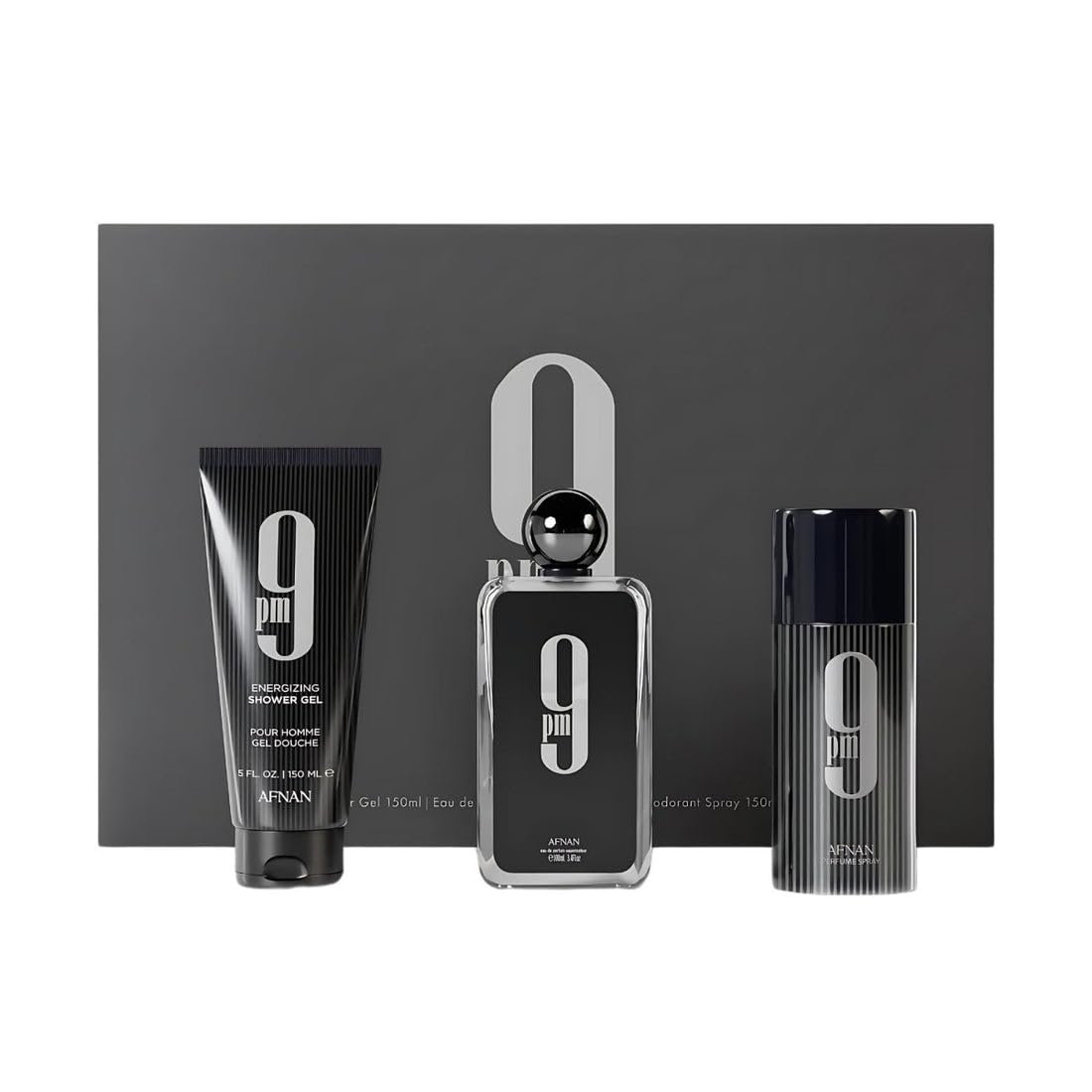 Afnan 9 PM For Men Eau De Parfum, 3.4 Fl. Oz